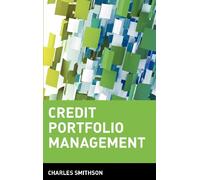Credit Portfolio Management (Wiley Finance)