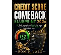 Credit Score Comeback Blueprint 2026: Fix Credit Report Errors, Rebuild Your Score, Handle Collections, and Take Control of Your Financial Future