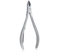 Credo Solingen Cuticle Nippers 10 cm rounded Points, Matt Chrome