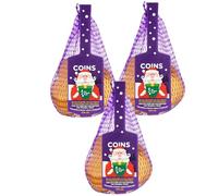 Credo Gifts Presents Chocolate Christmas Tree Coins For Cadbury Dairy Milk Lovers - 70g x 3 Packs