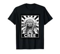 Cree American Native Indian Proud Warrior Heritage T-Shirt