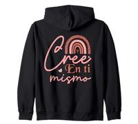 Cree en ti mismo Zip Hoodie