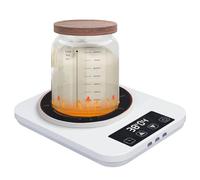 Creechwa Sourdough Starter Warmer with UK Plug, Precise 1℃ / 1°F by Adjust (21-38℃), 12-Hour Timer, Auto On/Off, Precision Fermentation Control for Perfect Sourdoughwarmer