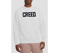 Creed Cracked Logo Sweatshirt, White | Size: Large CREED White L