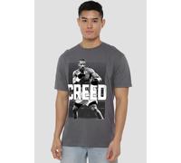 Creed Final Round T Shirt, Charcoal CREED Grey S