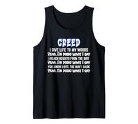 Creed Give Life to My Words Yeah I'm Doing What I Say SKZ Tank Top