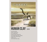 Creed Human Clay A3 Print Poster Wall Art Home Decor Album Gift Present Photo Living Room Dining Room Bedroom Unframed Concert Tour Gig Live Show Music Arena