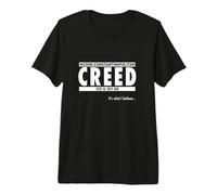 Creed It's What I Believe - Reverse Premium T-Shirt