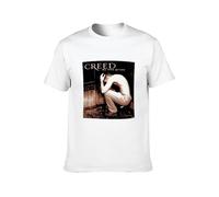 Creed *My Own Prison Rock Mens Tshirt Black Round Neck Short Sleeves Size L