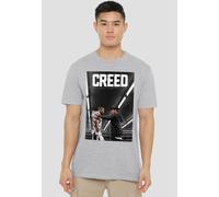 Creed Poster T-Shirt, Athletic Heather in Grey | Size: 2XL CREED Grey 2XL