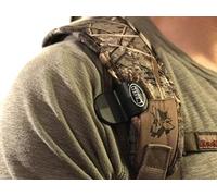 Creed Sling Saddle Shoulder Clip, Outdoor Products, Your Rifle Hands Free, Easy Hook to Carry Your Rifle Sling and Keep Your Gun Safe on Your Body, Rifle Sling Holder, Black