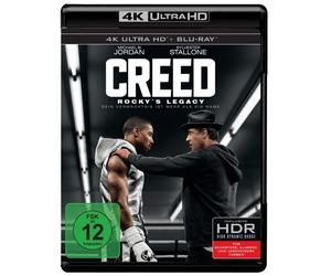 CREED - SYLVESTER STALLONE,MICHAEL B.JORDAN,TESSA... 2 ULTRA HD BLU-RAY NEW