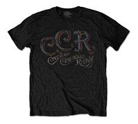 Creedence Clearwater Revival CCR Official Tee T-Shirt Mens Unisex (XX-Large) Black