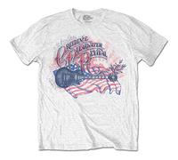 Creedence Clearwater Revival CCRTS04MW02 T-Shirt, White, Medium