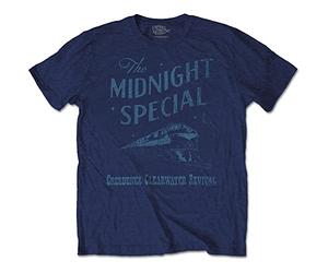 Creedence Clearwater Revival CCRTS08MN04 T-Shirt, Blue, X-Large