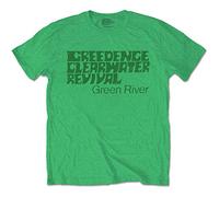 Creedence Clearwater Revival - T-Shirt # L Unisex Green # Green River