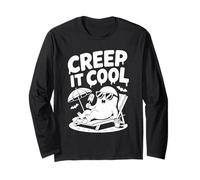 Creep It Cool Summerween Halloween Fun Long Sleeve T-Shirt