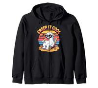 Creep It Cool Summerween Halloween Fun Zip Hoodie