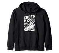 Creep It Cool Summerween Halloween Fun Zip Hoodie