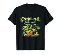 Creep It Real Spider Plant Cottagecore Plant Parent T-Shirt