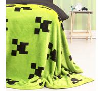 Creeper Emerald Fleece Blanket