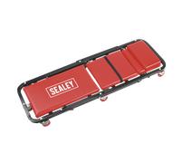 Creeper/Seat Steel with 7 Wheels & Adjustable Head Rest | SCR79 Sealey New