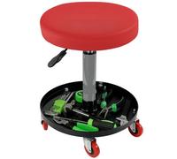 Creeper Stool Seat Pneumatic Mechanic Round Car Bike Workshop Garage
