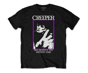 Creeper T Shirt Infinite Void Band Logo Official Mens Black XXL