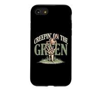 Creepin On The Green Golf Skeleton Creep Golf Halloween Case for iPhone SE (2020) / 7/8