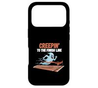 Creepin To The Finish Line Ghost Runner Running Halloween Case for iPhone 17 Pro