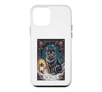 Creepma Vintage Folklore Yule Cat Tarot Card Cottagecore Case for iPhone 12 mini