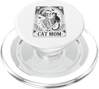 Creepmas Vintage The Yule Cat Tarot Card Dark Xmas PopSockets PopGrip for MagSafe