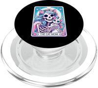 Creepmas Vintage The Yule Cat Tarot Card Dark Xmas PopSockets PopGrip for MagSafe