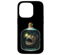 Creepy Angler Fish in a Bottle s Deep Sea Ocean Art Case for iPhone 14 Pro