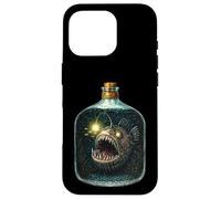Creepy Angler Fish in a Bottle s Deep Sea Ocean Art Case for iPhone 16 Pro