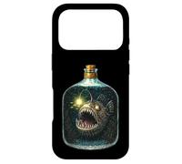 Creepy Angler Fish in a Bottle s Deep Sea Ocean Art Case for iPhone 17 Pro