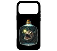 Creepy Angler Fish in a Bottle s Deep Sea Ocean Art Case for iPhone 17 Pro Max