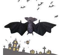 Creepy Bat Plushie - Halloween Decor Plush, Bat Halloween Decoration | Gothic Bat Doll, Cute Bat Plush, Halloween Bat Doll, Needle Felted Animal Doll for Haunted Houses Cosplay Parties Halloween