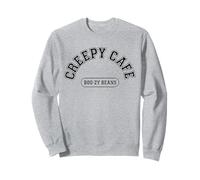 Creepy Cafe Boo-zy Beans Halloween Coffee, Witch Brew Vibes Sweatshirt