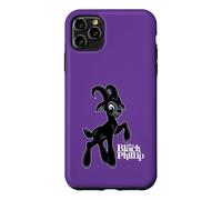 Creepy Cartoon Black Phillip Goat - Witchcore Dark Humor Case for iPhone 11 Pro Max