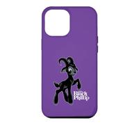 Creepy Cartoon Black Phillip Goat - Witchcore Dark Humor Case for iPhone 12 Pro Max