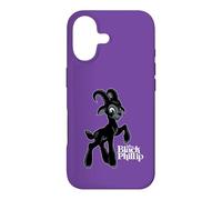 Creepy Cartoon Black Phillip Goat - Witchcore Dark Humor Case for iPhone 17