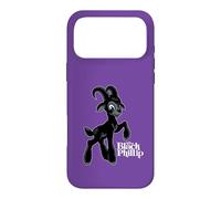 Creepy Cartoon Black Phillip Goat - Witchcore Dark Humor Case for iPhone 17 Pro Max
