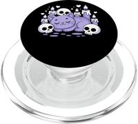 Creepy Cat Skeleton Candles Kawaii Goth PopSockets PopGrip for MagSafe