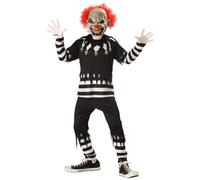Creepy Clown Childrens Costume Age LARGE
