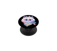 Creepy Clown Face Gothic Horror Graphic Eyes Wide Grin Dark PopSockets Adhesive PopGrip