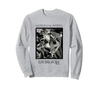 Creepy Clowns Shattered Glass Horror Sweatshirt