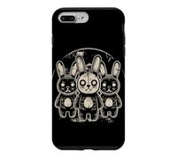 Creepy Cute Bunny Alt Goth Grunge Emo Vintage Horror Rabbit Case for iPhone 7 Plus/8 Plus