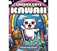 Creepy Cute Kawaii Coloring Book: a Manga Inspired Coloring book featuring adorable spooky pages with a Gothic twist