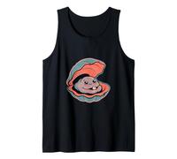 Creepy Cute Oyster Kawaii Pastel Goth Food Tank Top